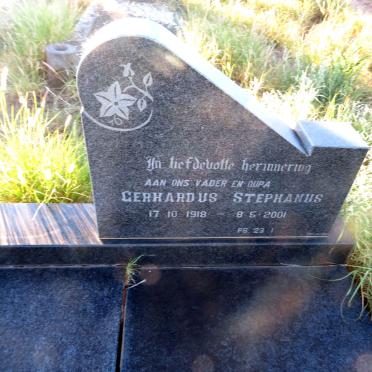 SCHEEPERS Gerhardus Stephanus 1918-2001 & Susanna Cornelia 1903-1966_2
