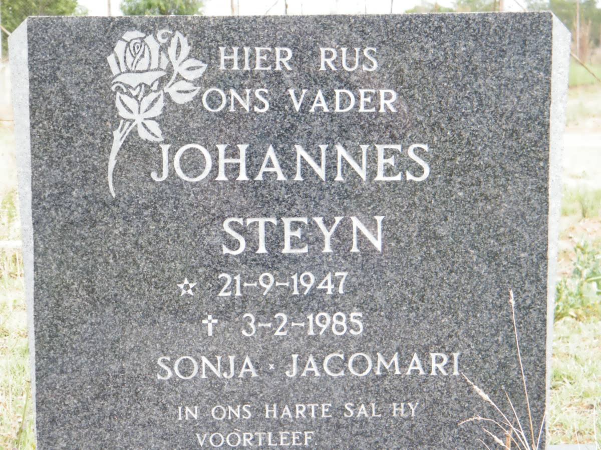 STEYN Johannes 1947-1985