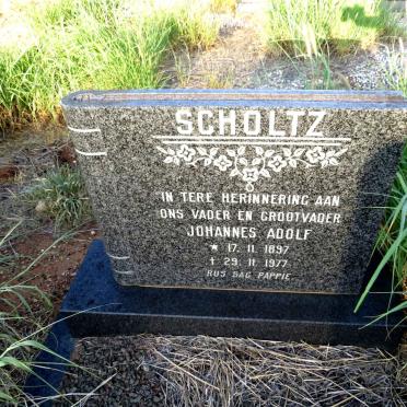 SCHOLTZ Johannes Adolf 1897-1977