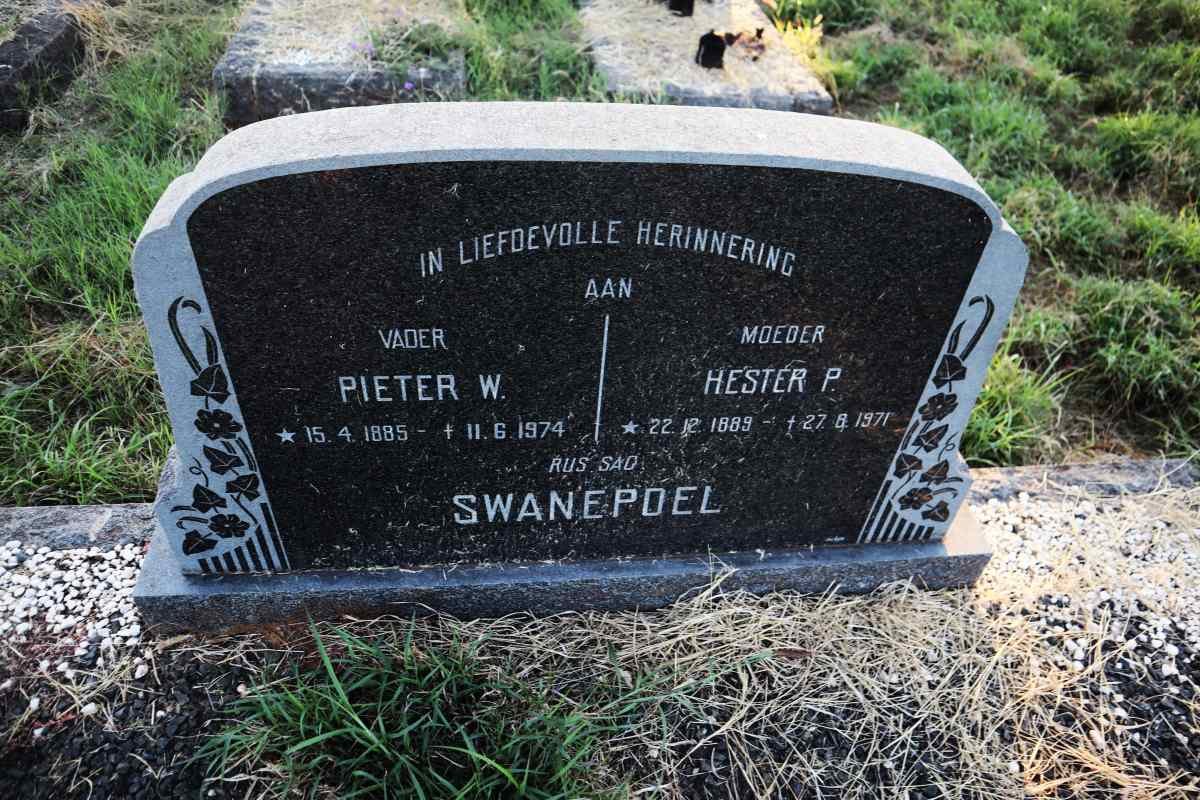 SWANEPOEL Pieter W. 1885-1974 & Hester P. 1889-1971