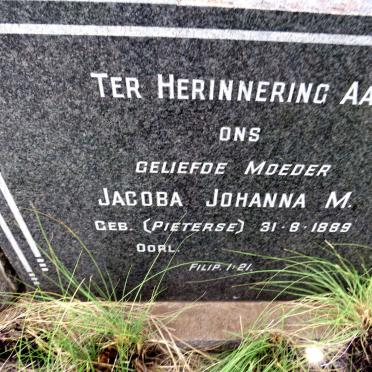 SMITH Jacobus Hendrik 1886-1963 & Jacoba Johanna M. PIETERSE 1889-_3