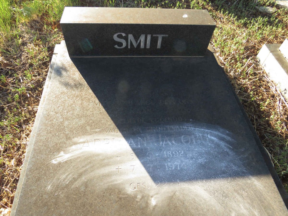 SMIT Adriaan Jacobus 1892-1974_1