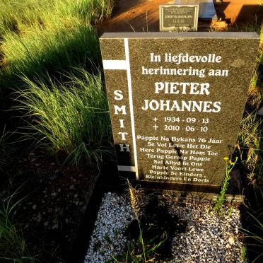SMITH Pieter Johannes 1934-2010