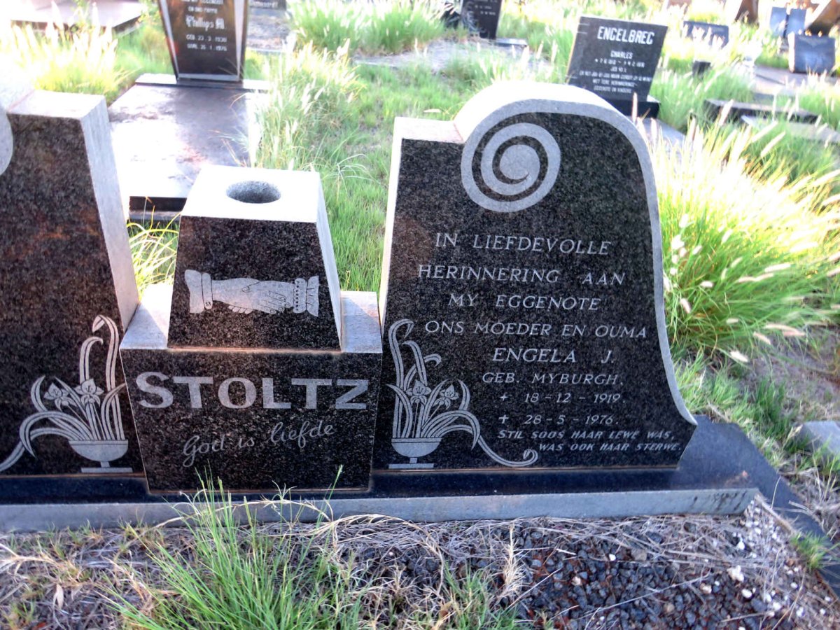 STOLTZ Engela J. nee MYBURGH 1919-1976