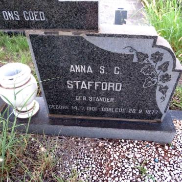 STAFFORD Gerhardus A. 1905-1989 & Anna S.C. STANDER 1901-1977_2