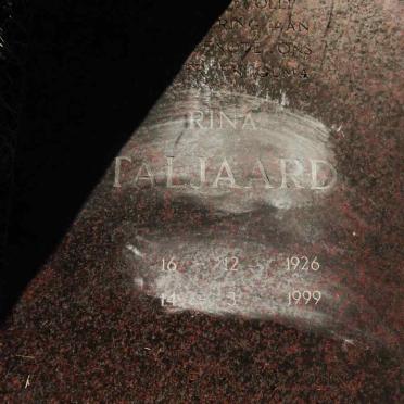 TALJAARD Rina 1926-1999