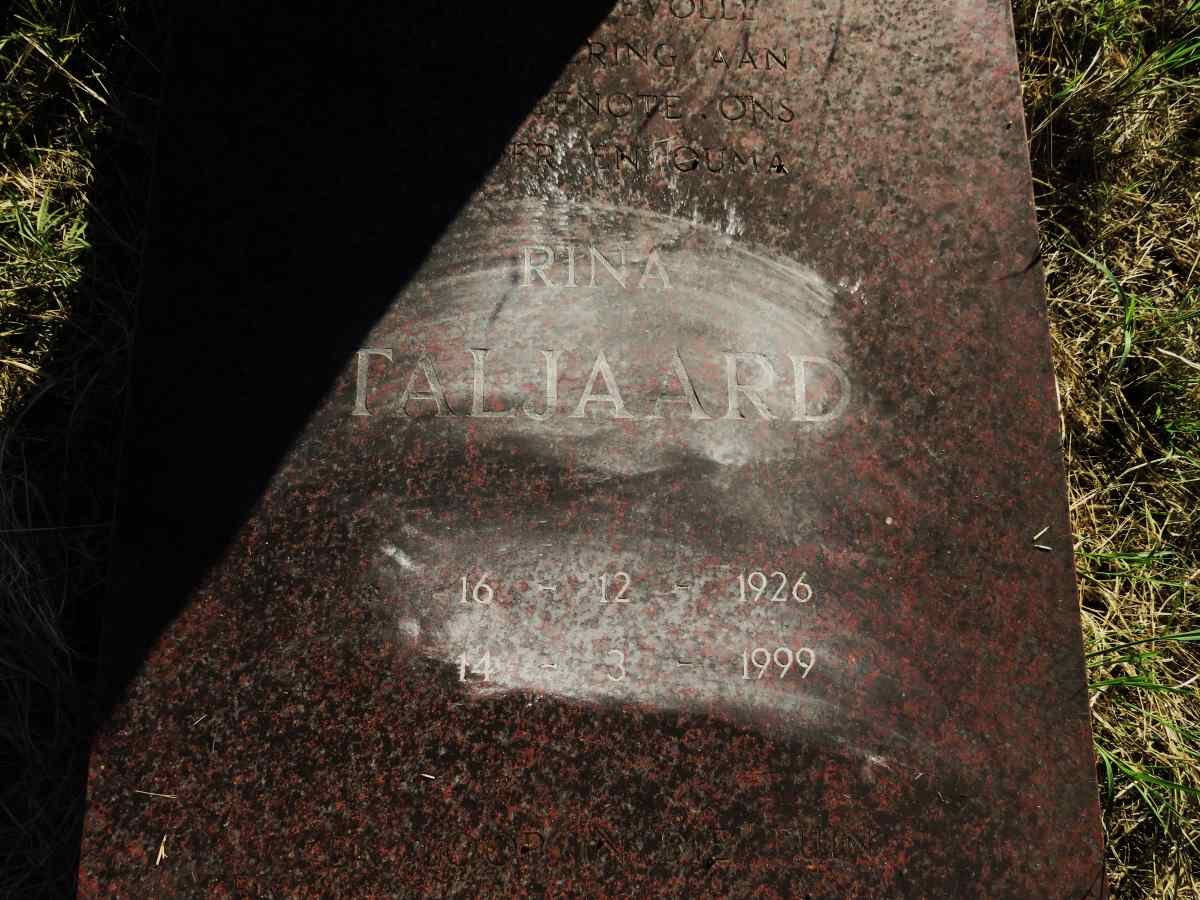 TALJAARD Rina 1926-1999