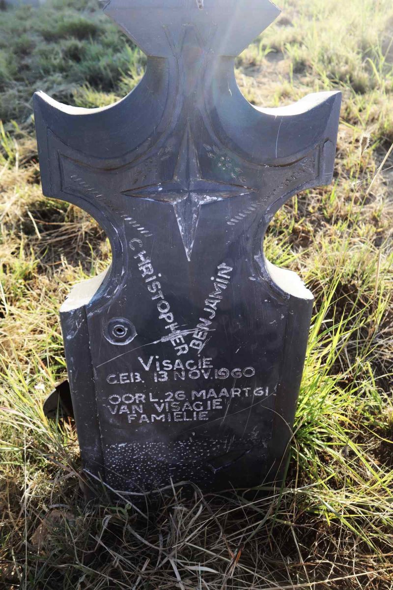 VISAGIE Christopher Benjamin 1960-1961