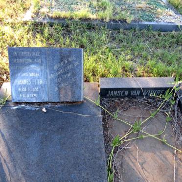 VUUREN Johannes Petrus, Jansen van 1922-1974 & Anna C.D. 1924-1988_1