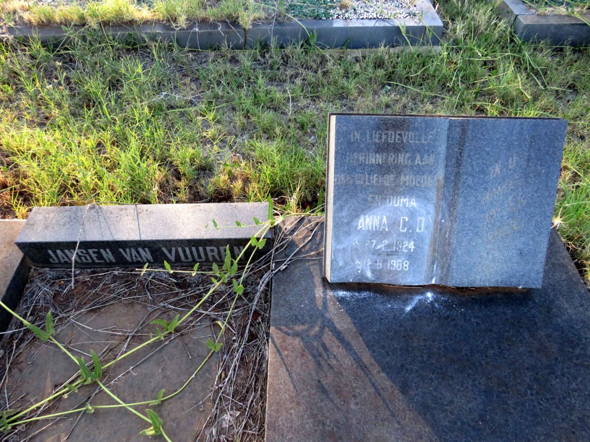 VUUREN Johannes Petrus, Jansen van 1922-1974 & Anna C.D. 1924-1988_2