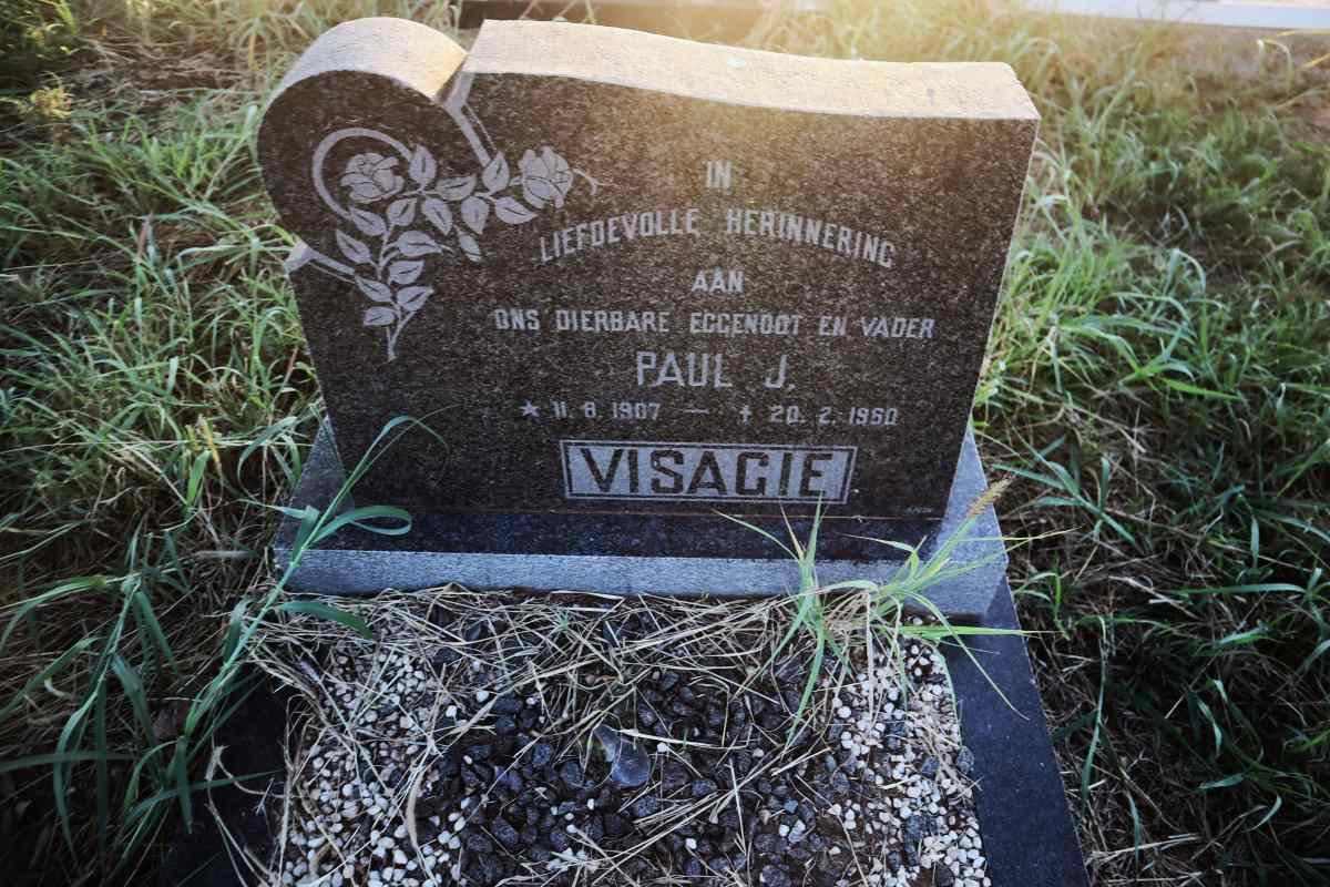 VISAGIE Paul J. 1907-1960