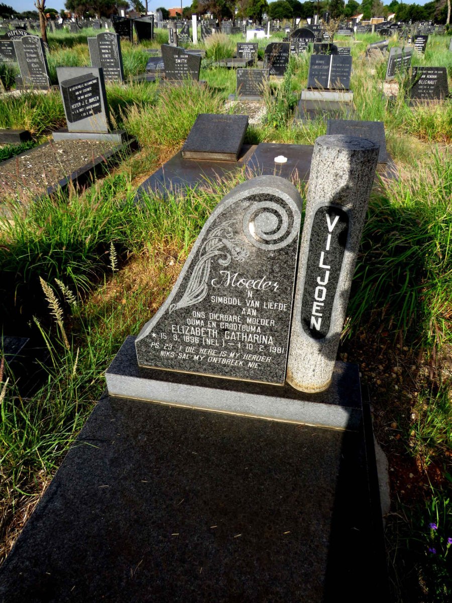 VILJOEN Elizabeth Catharina NEL 1896-1981