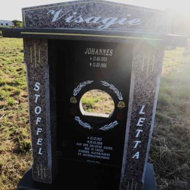 VISAGIE Johannes 1935-1966 & Letta 1925-2000