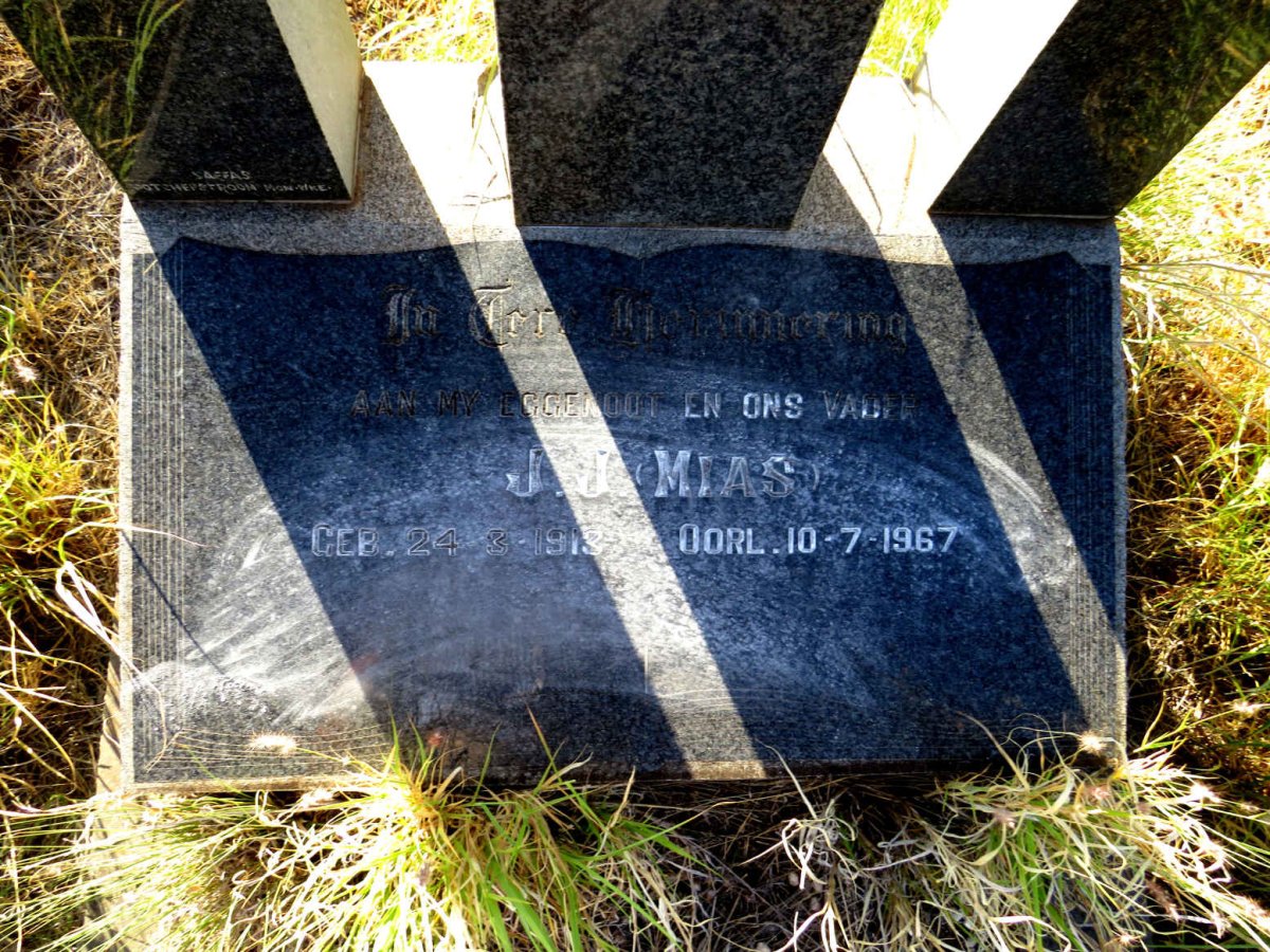 VUUREN J.J., van 1913-1967_2