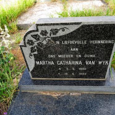 WYK Martha Catharina, van 1890-1982