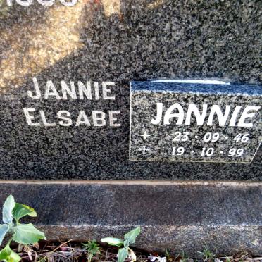 WATT Johanna Maria Magdalena, van der nee CRONJE 1907-1968 :: WATT Jannie, van der 1946-199_2