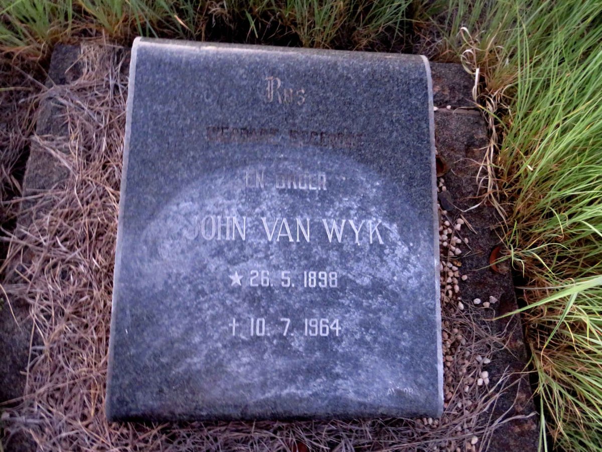 WYK John, van 1898-1964