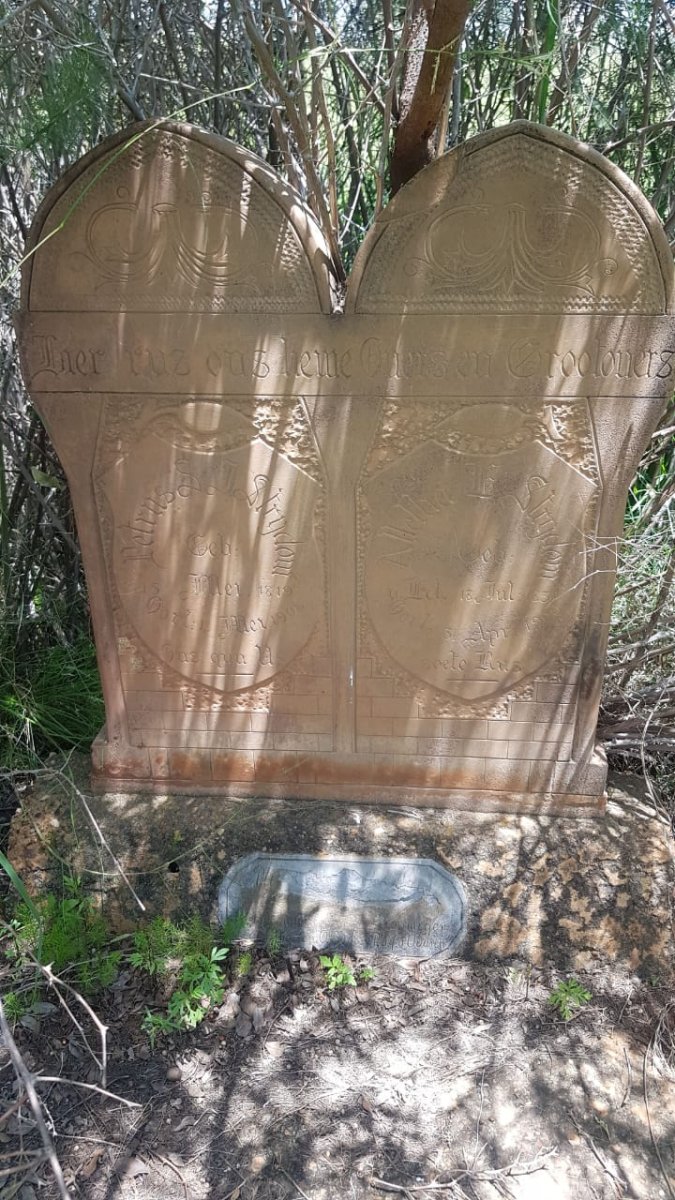 STRYDOM Petrus S.J. 1819-1900 &amp; Aletha 1830-1900