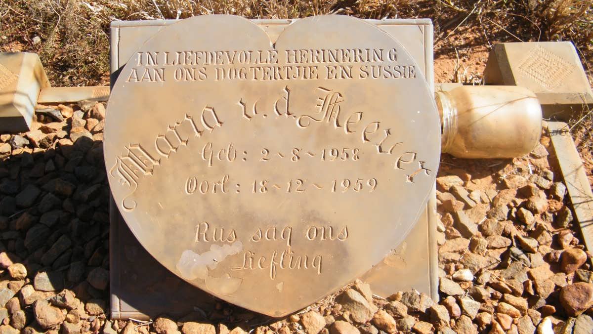 HEEVER Maria, v.d. 1958-1959