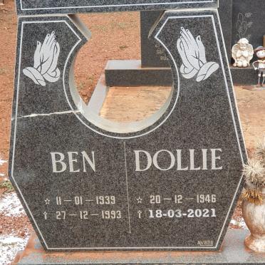 WILKEN Ben 1939-1993 & Dolly 1946-2021