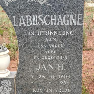 LABUSCHAGNE Jan H. 1903-1986