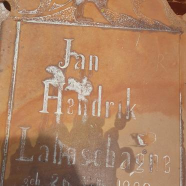 LABUSCHAGNE Jan Hendrik 1889-1912