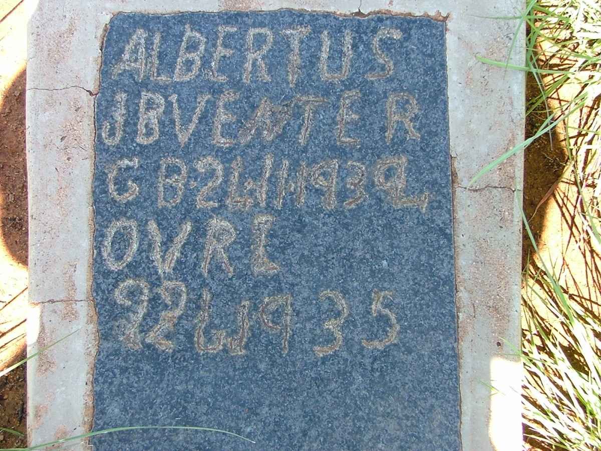 VENTER Albertus J.B. 1934-1935