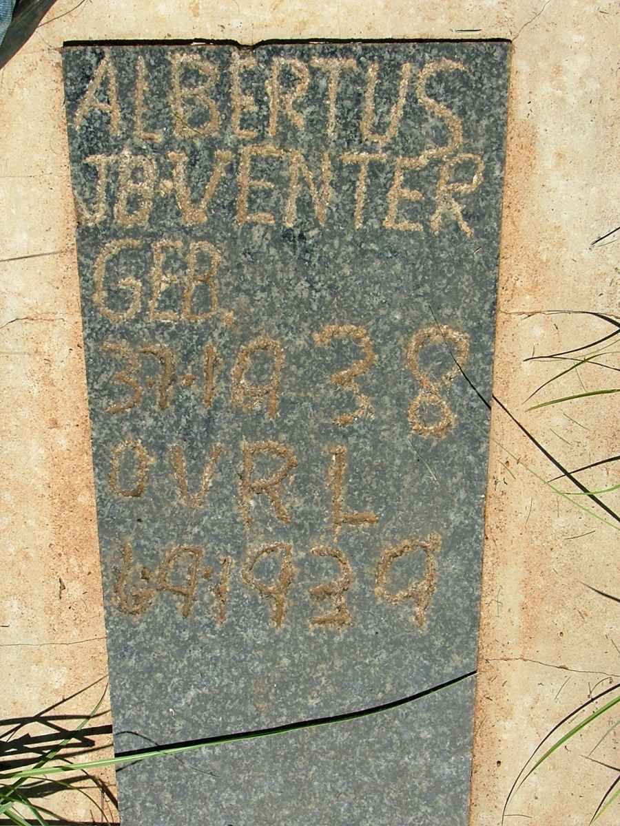 VENTER Albertus J.B. 1938-1939