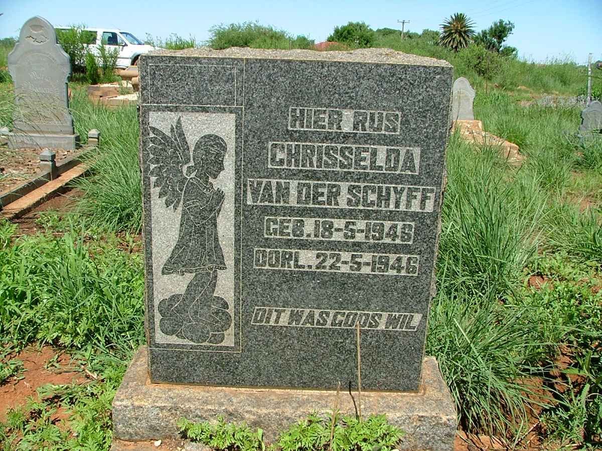 SCHYFF Chrisselda, van der 1946-1946 