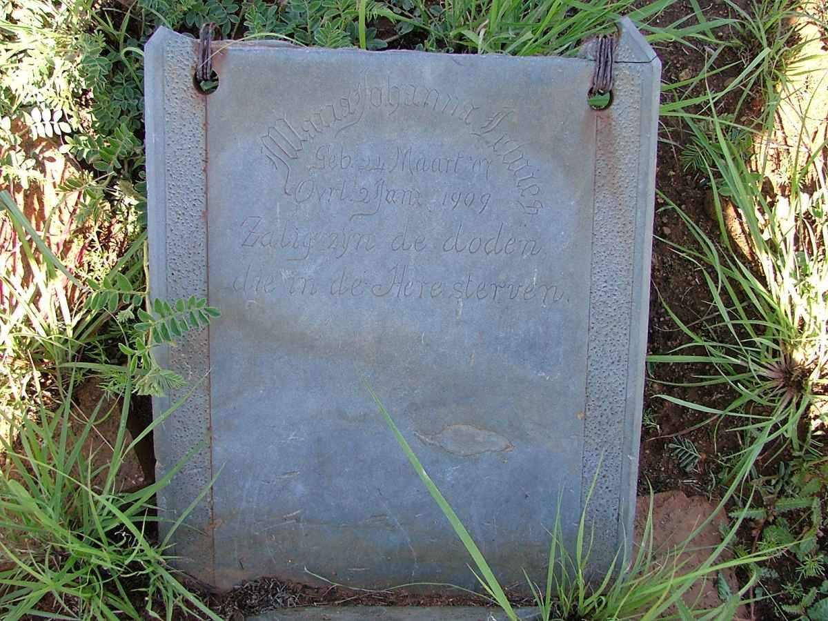 ? Maria Johanna 1907-1909