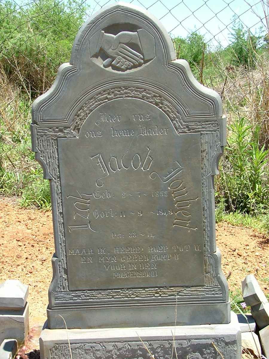 JOUBERT Izak Jacob 1858-1949