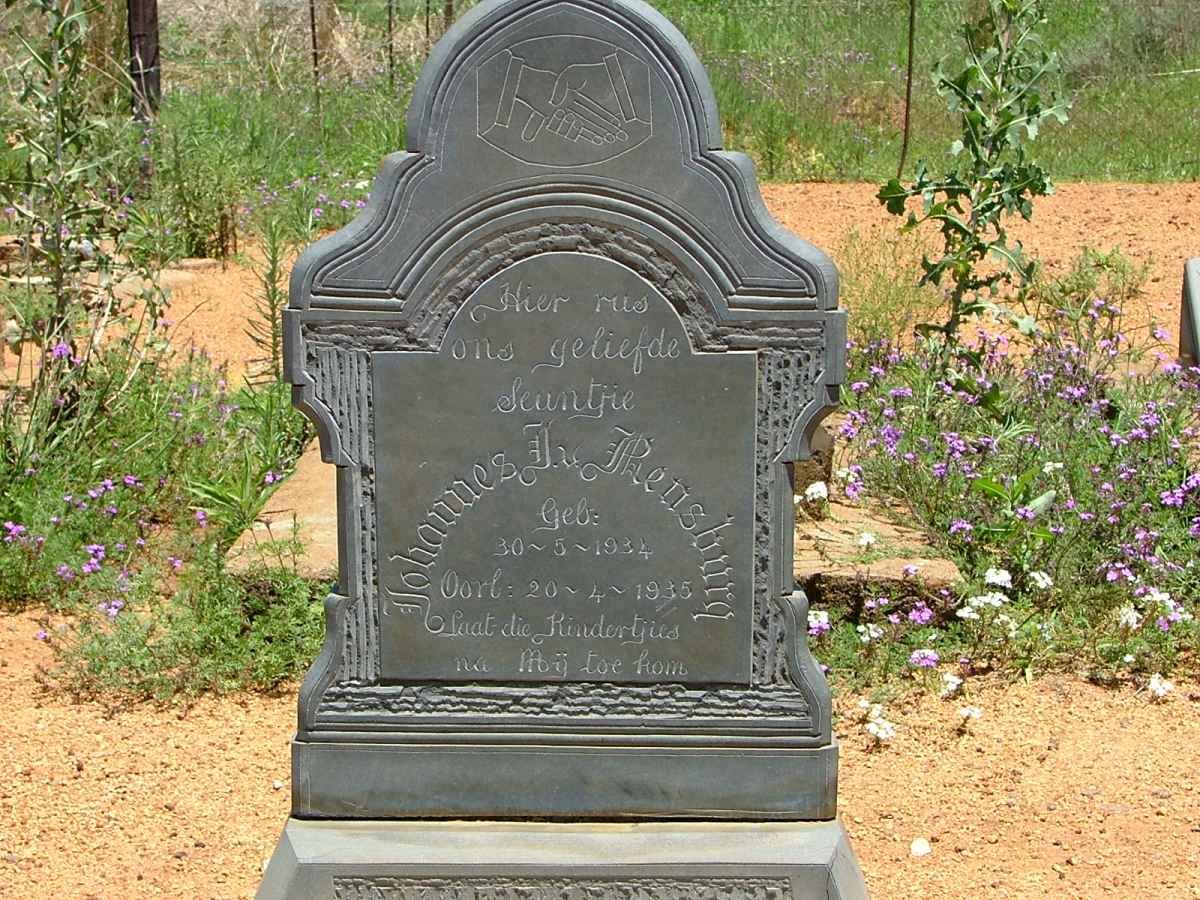 RENSBURG Johannes, J.v. 1934-1935