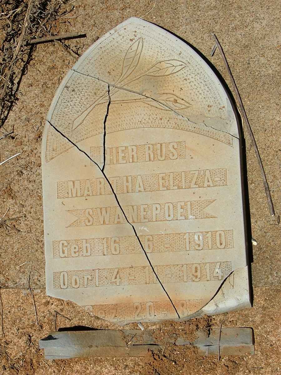 SWANEPOEL Martha Eliza 1910-1914