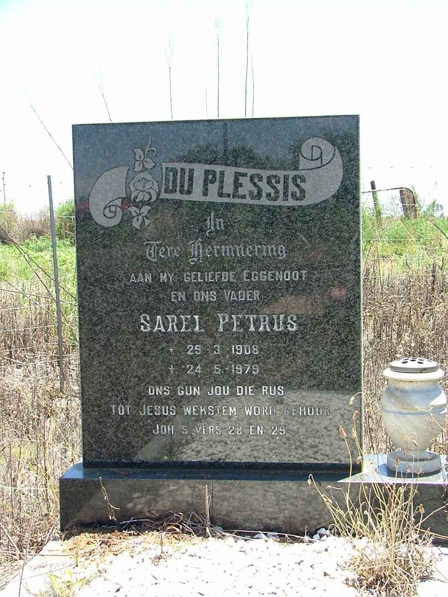 PLESSIS Sarel Petrus, du 1908-1979