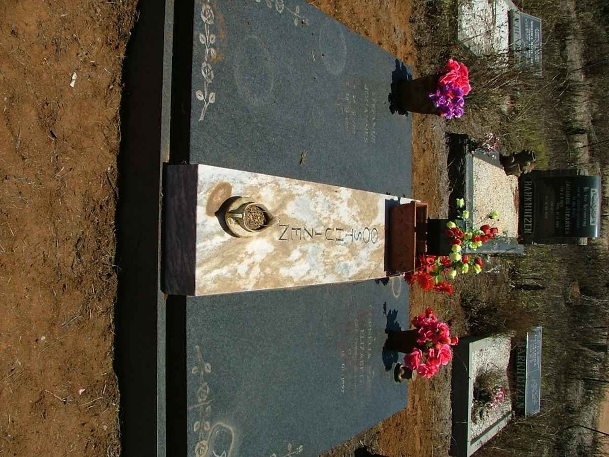 OOSTHUIZEN Stefan Johannes 1918-1992 &amp; Cornelia Sophia Elizabeth nee TERREBLANCHE1929 -1997