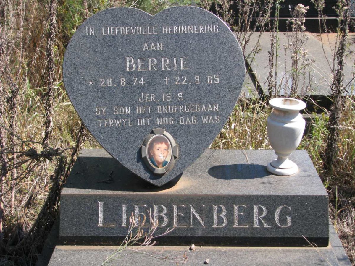 LIEBENBERG Berrie 1974-1985
