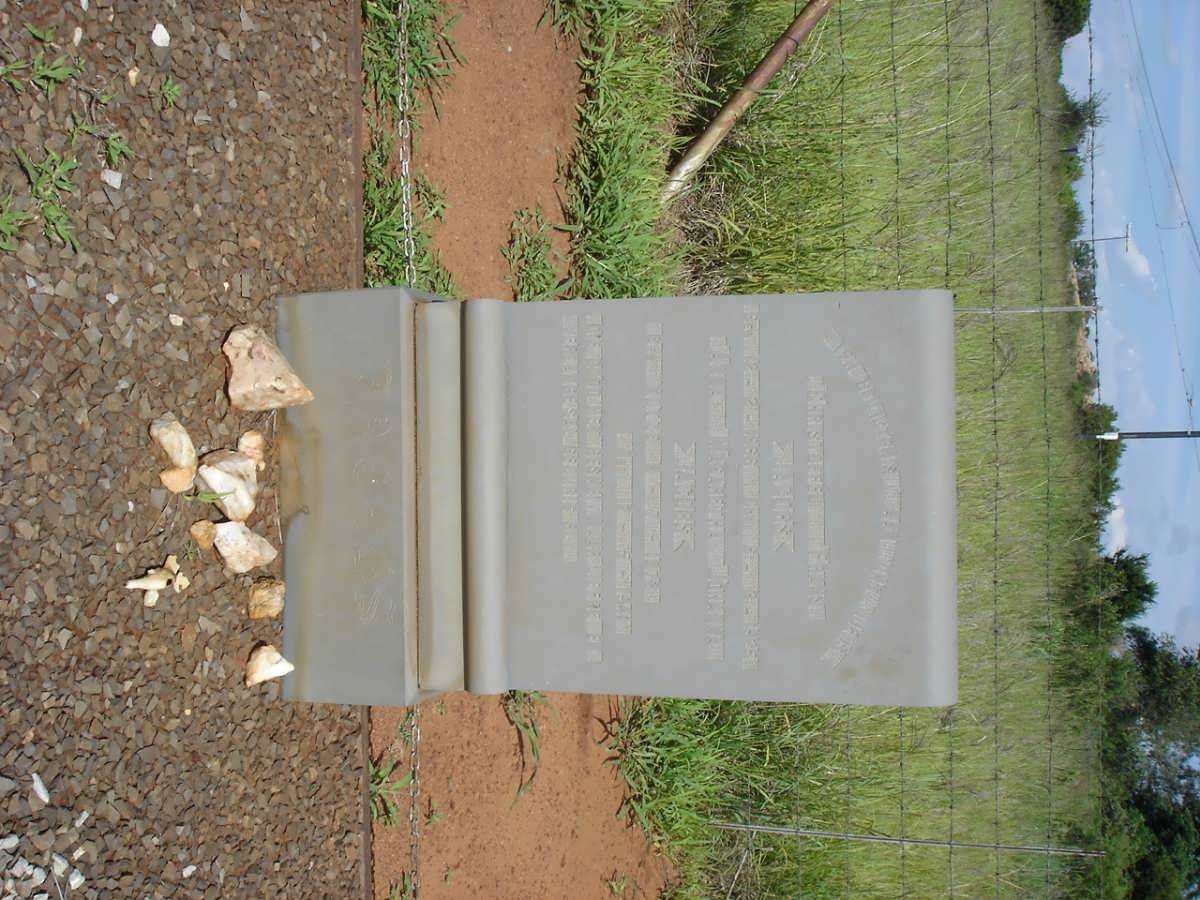 JACOBS Christoffel Frans 1866-1925 &amp; Anna Magaretha Johanna KOTZE 1872-1941