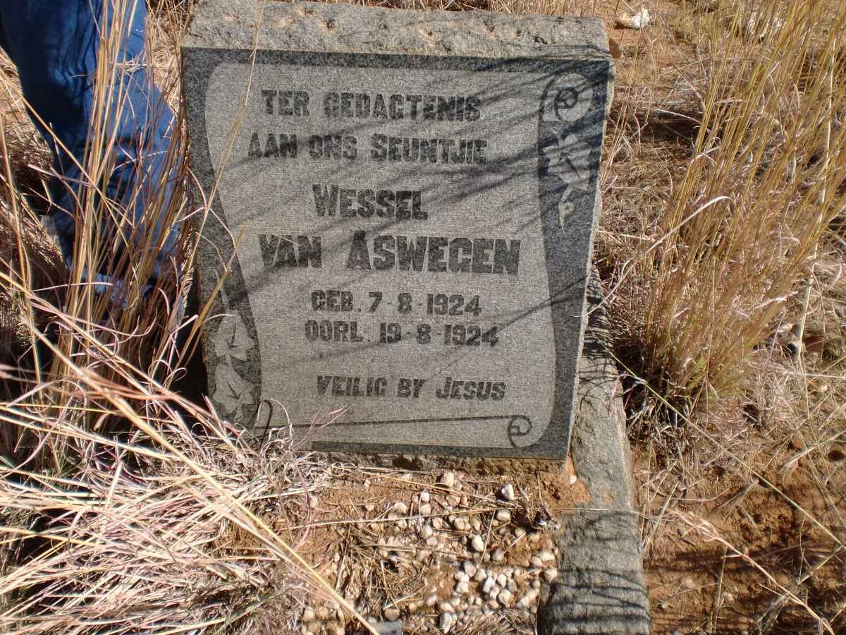 ASWEGEN Wessel, van 1924-1924