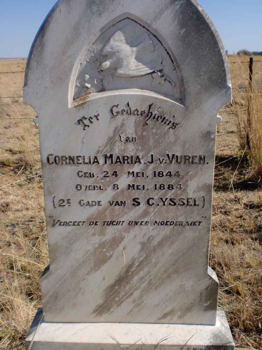 VUREN Cornelia Maria, J.v. 1844-1884