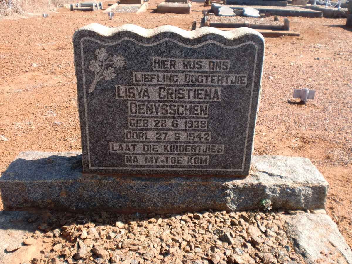 DENYSSCHEN Lisya Cristiena 1938-1942