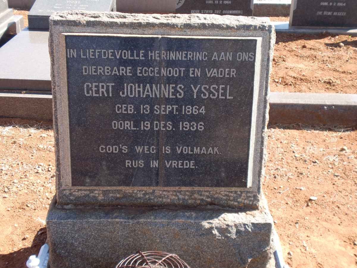 YSSEL Gert Johannes 1864-1936