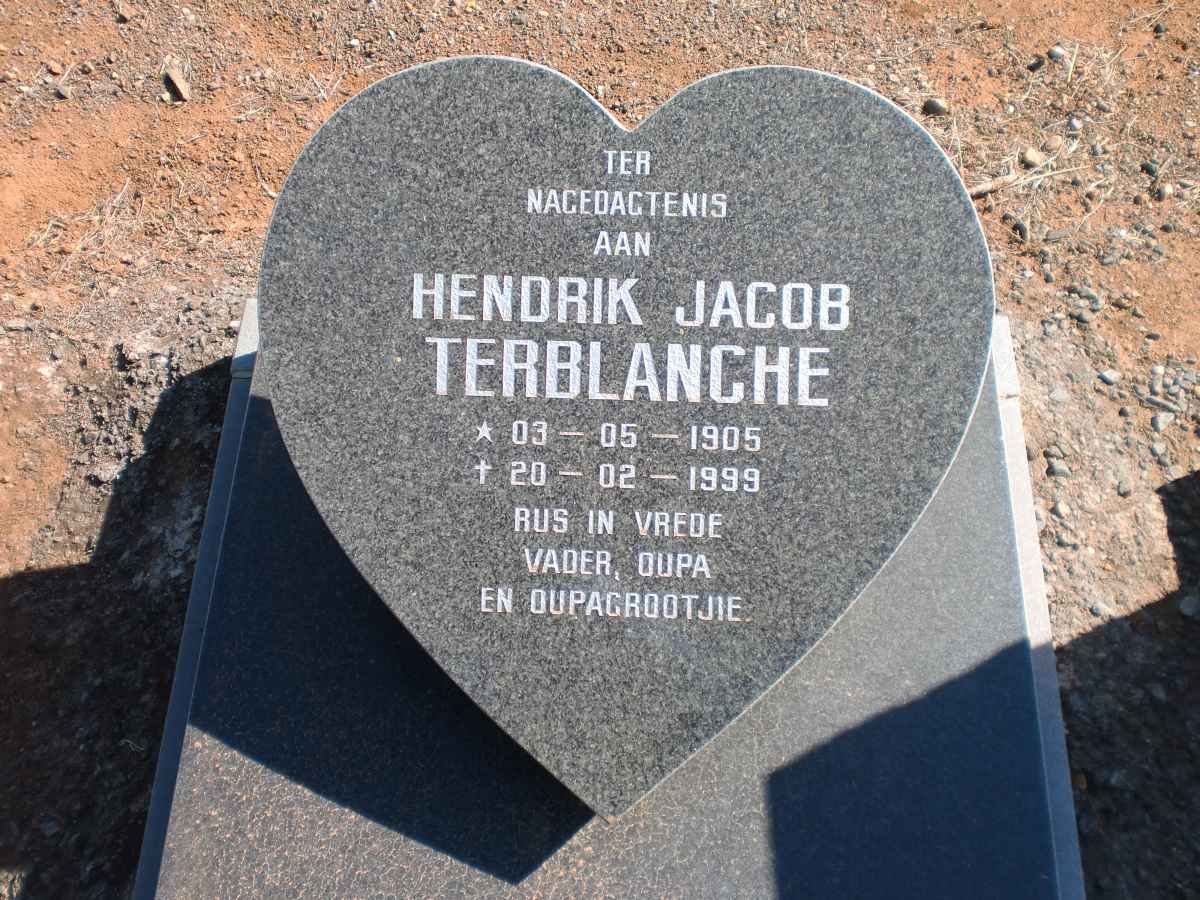 TERBLANCHE Hendrik Jacob 1905-1999