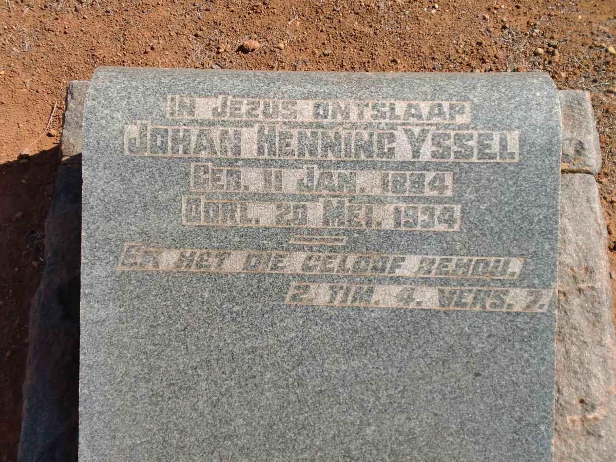YSSEL Johan Henning 18?4-1934