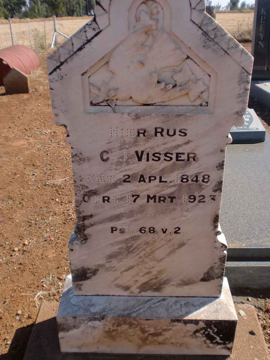 VISSER C.J. 1848-1923