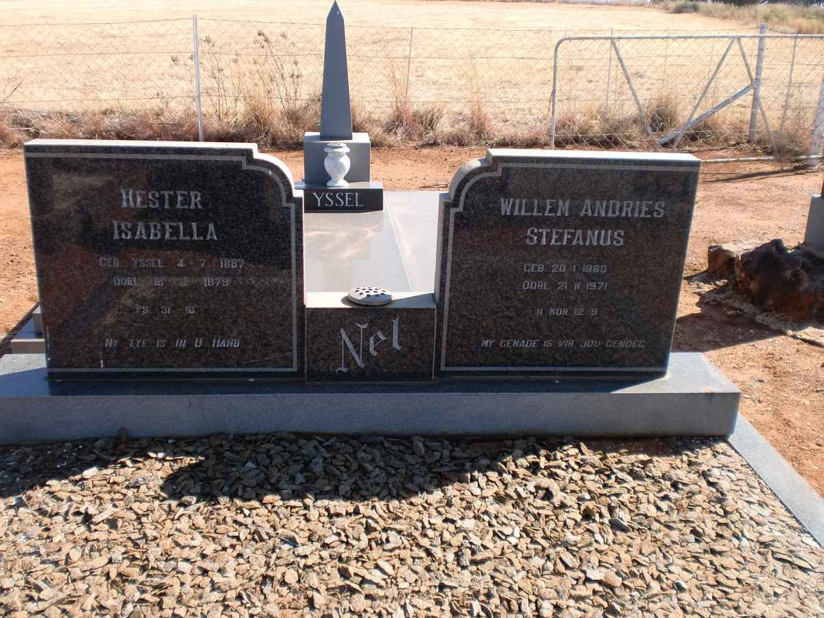 NEL Willem Andries Stefanus 1880-1971 &amp; Hester Isabella YSSEL 1887-1979