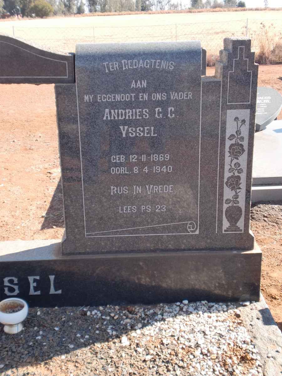 YSSEL Andries G.C. 1869-1940