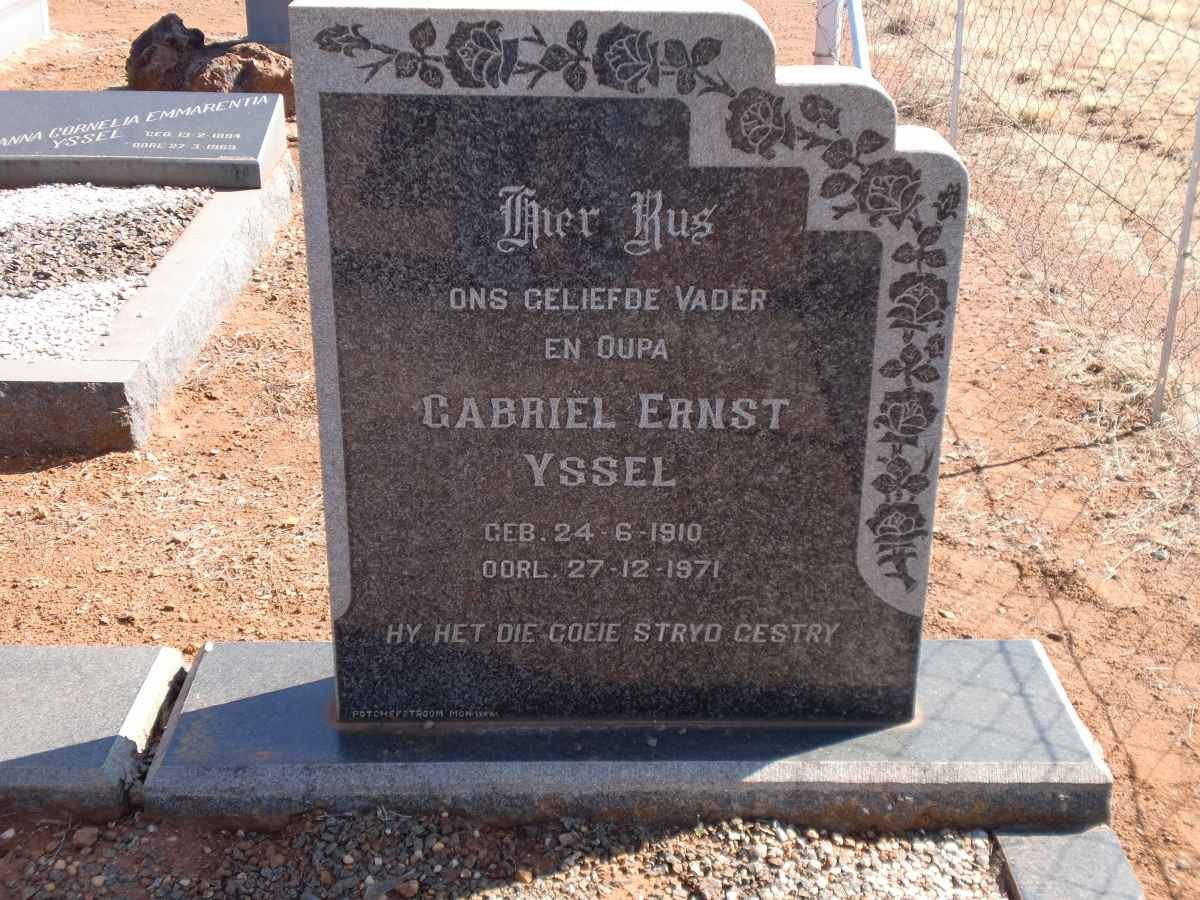 YSSEL Gabriel Ernst 1910-1971