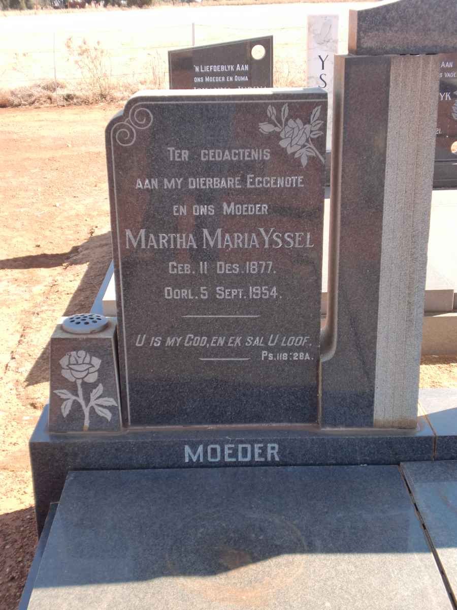 YSSEL Martha Maria  1877-1954