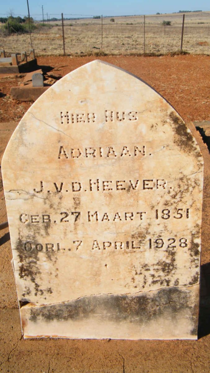 HEEVER Adriaan J., v.d. 1851-1928