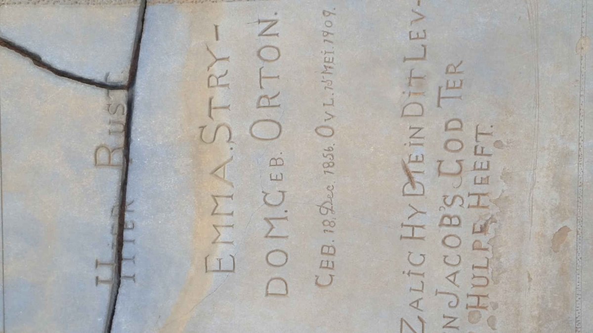 STRYDOM Emma nee ORTON 1856-1909